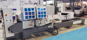 鋼制型材重型數控精密雙頭切割鋸GJZ2-CNC-450×4200